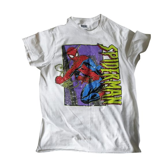 Marvel Spiderman Shirt S - Picture 1 of 5
